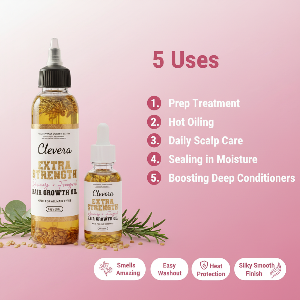 Clevera Extra Strength Hair Growth Oil