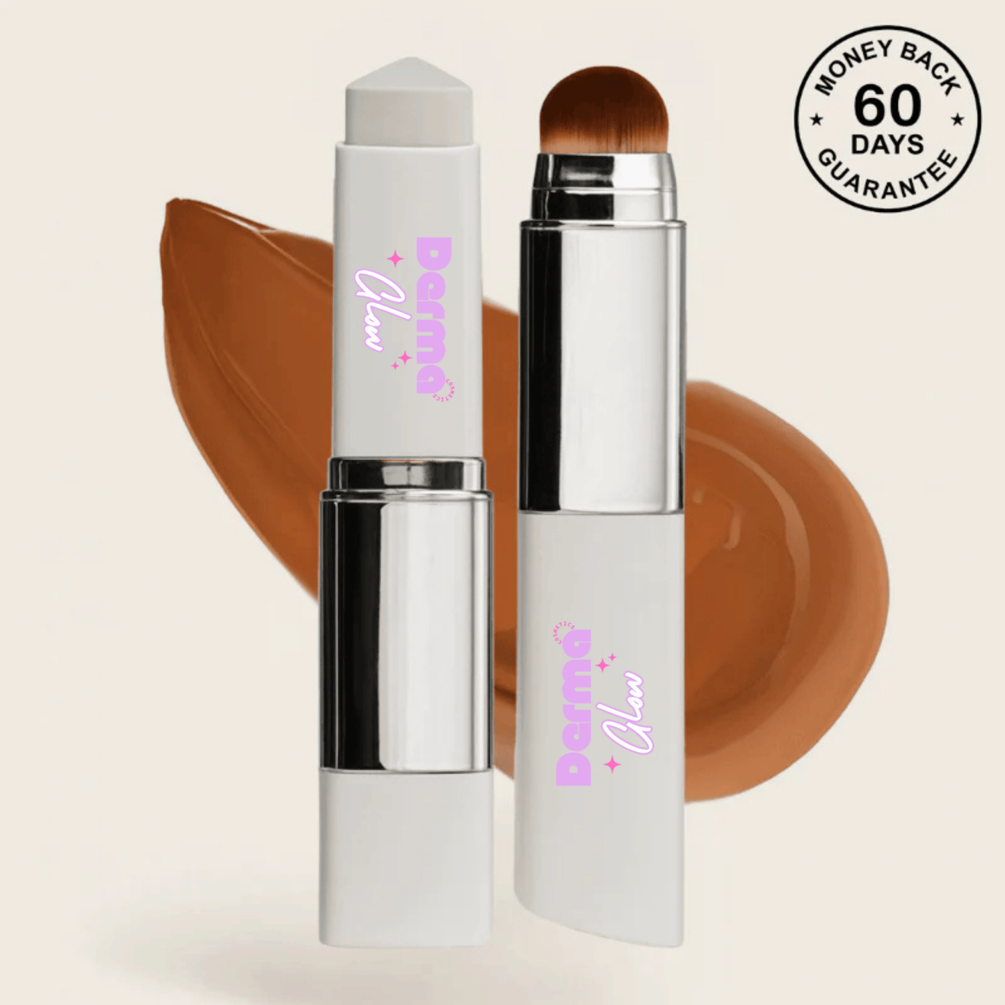 Derma Glow Korean Color-Changing Foundation Roll-On