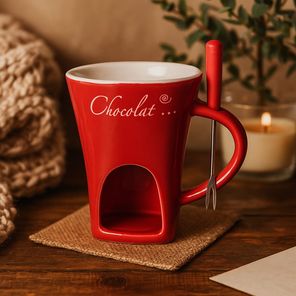 Cleverra™ Handcrafted Fondue cup