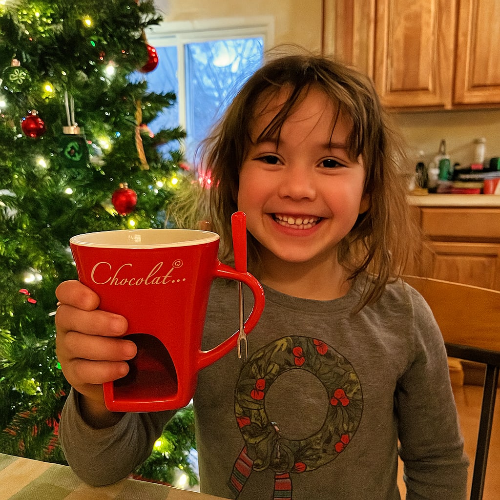 Cleverra™ Handcrafted Fondue cup