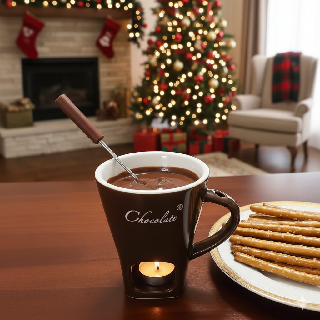 Cleverra™ Handcrafted Fondue cup
